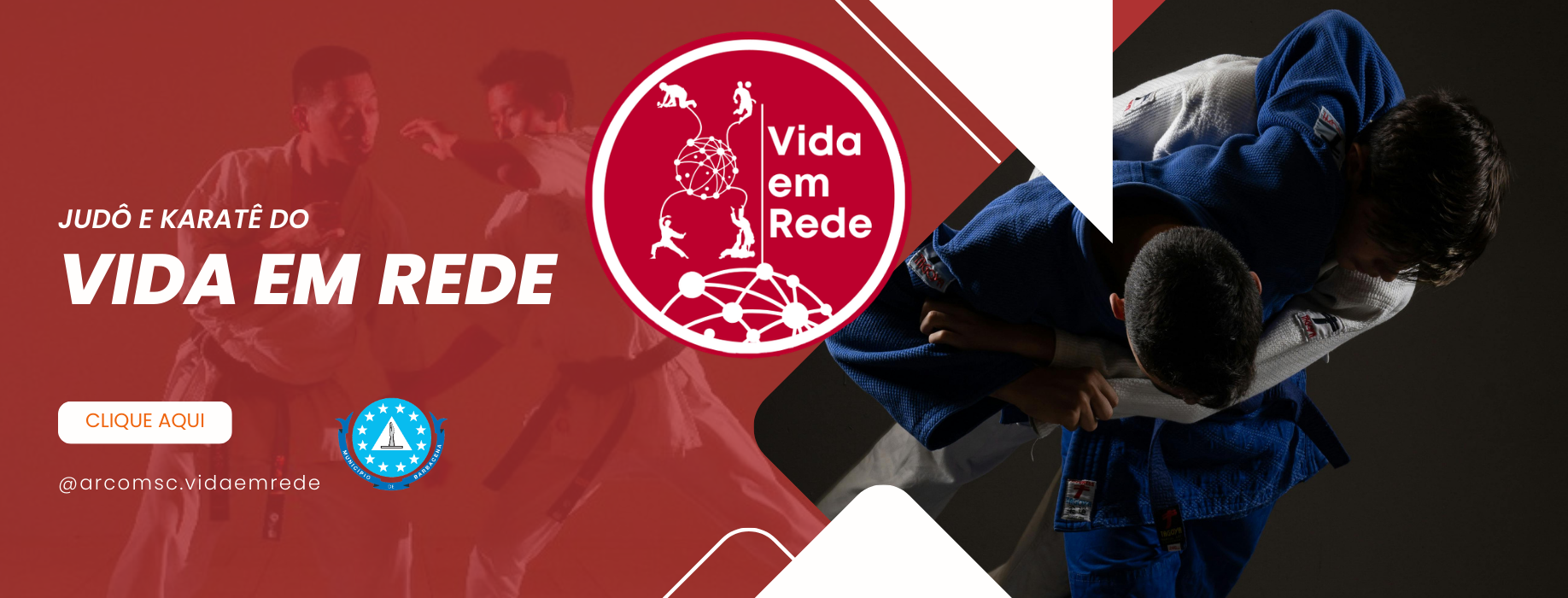 Vida em Rede - judô e karatê